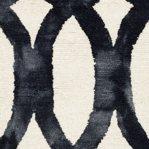 Mercer41 Amekia Black/Cream Rug & Reviews Wayfair